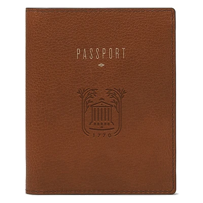Fossil Brown Charleston Cougars Travel RFID Passport Case