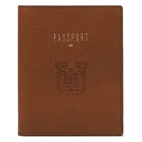 Fossil Brown Charleston Cougars Travel RFID Passport Case