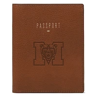 Fossil Brown Mercer Bears Travel RFID Passport Case