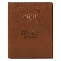 Fossil Brown VCU Rams Travel RFID Passport Case