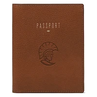 Fossil Brown Tampa Spartans Travel RFID Passport Case
