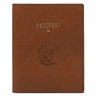Fossil Brown Tampa Spartans Travel RFID Passport Case