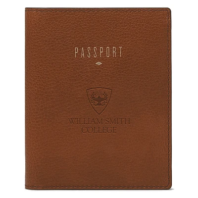 Fossil Brown Hobart & William Smith Colleges Travel RFID Passport Case