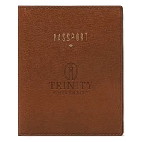 Fossil Brown Trinity Tigers Travel RFID Passport Case