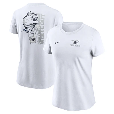 Women's Nike White Penn State Nittany Lions 2024 Out T-Shirt