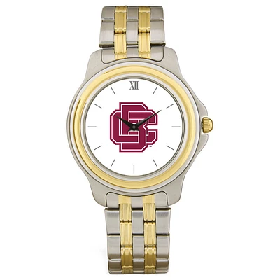 Men's  Silver Bethune-Cookman Wildcats Two-Tone Wristwatch
