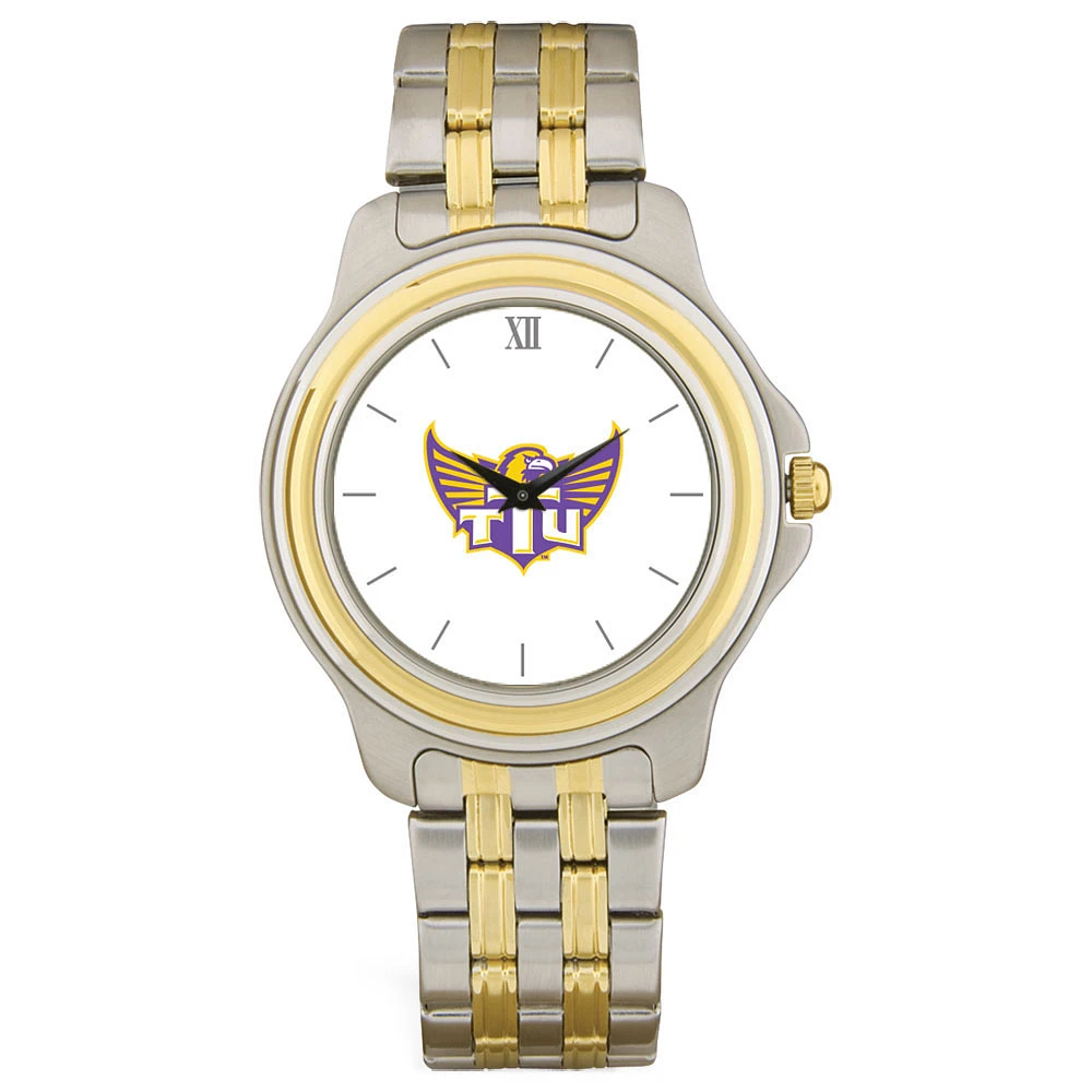 Men's Silver Tennessee Tech Golden Eagles Two-Tone Wristwatch