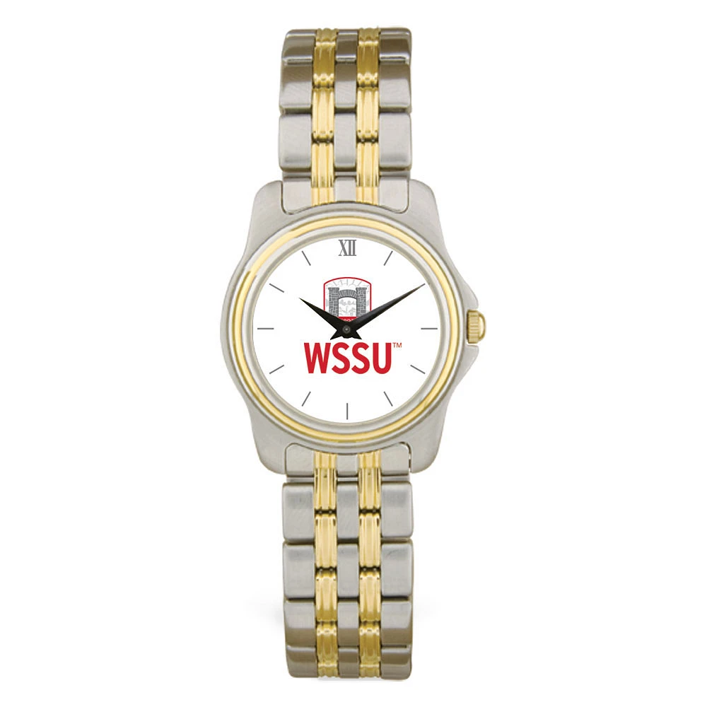 Women's Silver Winston-Salem State Rams Two-Tone Wristwatch