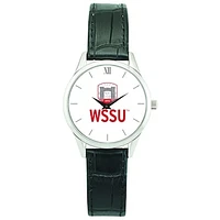 Women's  Silver Winston-Salem State Rams Stainless Steel Wristwatch