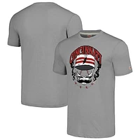 Men's Homage Gray Cincinnati Reds Grateful Dead Tri-Blend T-Shirt