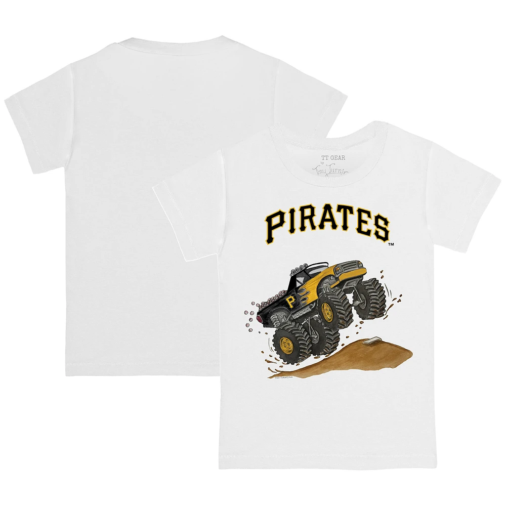 Infant Tiny Turnip Pittsburgh Pirates Monster Truck T-Shirt