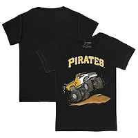 Infant Tiny Turnip  Black Pittsburgh Pirates Monster Truck T-Shirt
