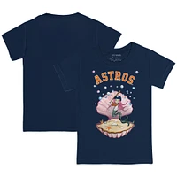 Youth Tiny Turnip  Navy Houston Astros Mermaid T-Shirt