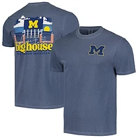 Unisex Navy Michigan Wolverines Hyper Local Stadium Gates T-Shirt