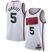 Unisex Nike Fred VanVleet White Houston Rockets 2024/25 Swingman Player Jersey - City Edition