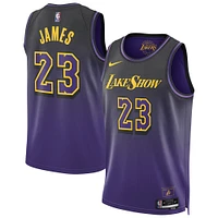 Unisex Nike LeBron James Purple Los Angeles Lakers 2024/25 Swingman Player Jersey - City Edition