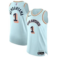 Men's Nike Victor Wembanyama Light Blue San Antonio Spurs 2024/25 Authentic Player Jersey - City Edition