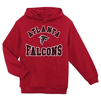 Preschool Red Atlanta Falcons Home Town Pullover Fleece Hoodie