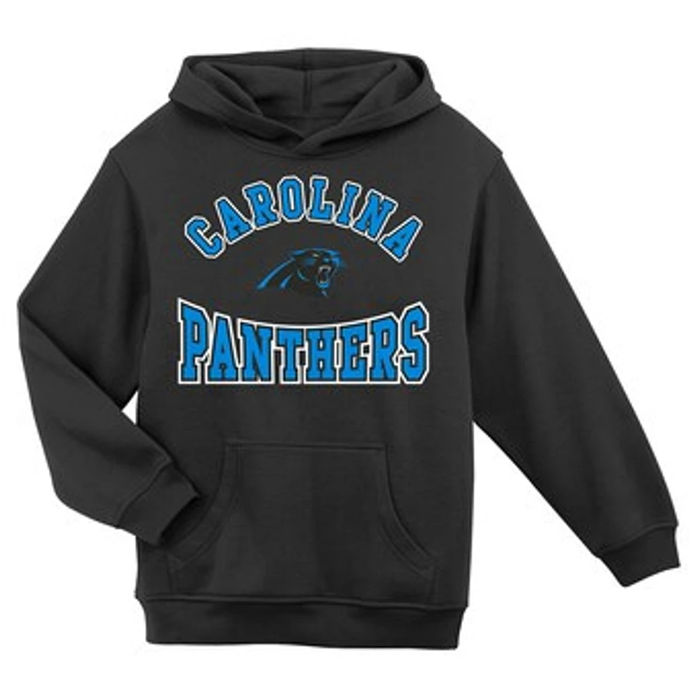 Preschool Black Carolina Panthers Home Town Pullover Fleece Hoodie