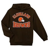 Preschool Brown Cleveland Browns Home Town Pullover Fleece Hoodie