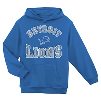 Preschool Blue Detroit Lions Home Town Pullover Fleece Hoodie