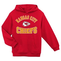 Preschool Red Kansas City Chiefs Home Town Pullover Fleece Hoodie