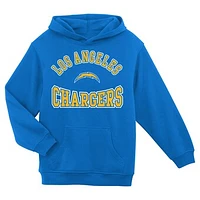 Preschool Powder Blue Los Angeles Chargers Home Town Pullover Fleece Hoodie