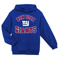 Preschool Royal New York Giants Home Town Pullover Fleece Hoodie