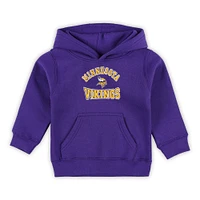 Toddler Purple Minnesota Vikings Home Town Pullover Fleece Hoodie