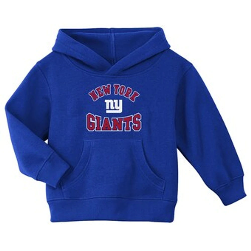 Toddler Royal New York Giants Home Town Pullover Fleece Hoodie