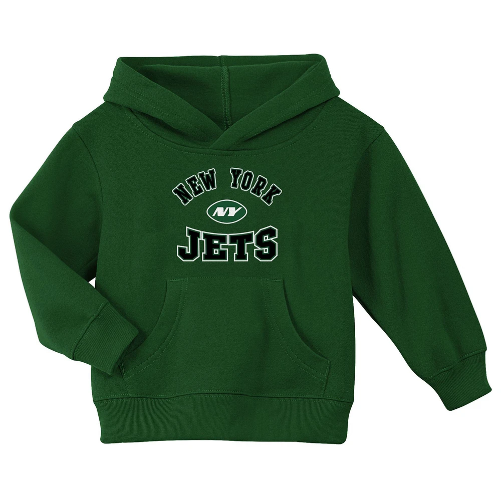 Toddler Green New York Jets Home Town Pullover Fleece Hoodie