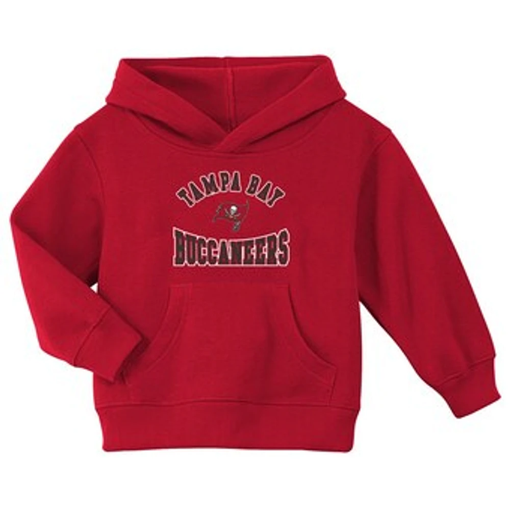 Toddler Red Tampa Bay Buccaneers Home Town Pullover Fleece Hoodie