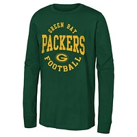 Youth  Green Bay Packers Around The Block Long Sleeve T-Shirt