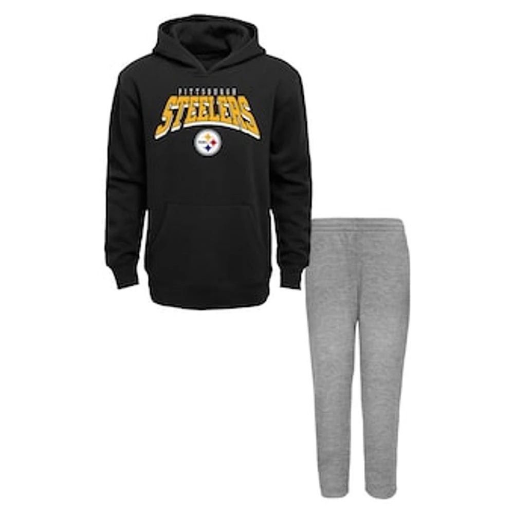 Youth  Pittsburgh Steelers Dynamic Duo Fleece Pullover Hoodie & Sweatpants Set