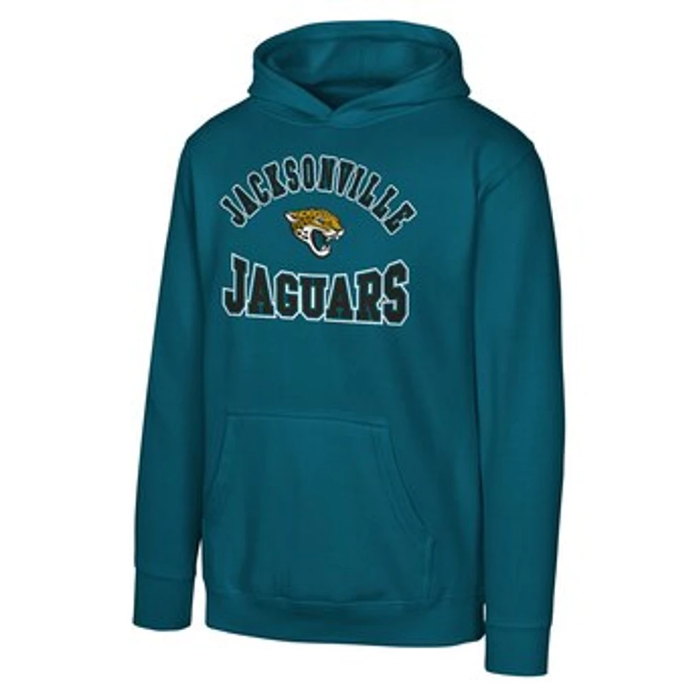 Youth Teal Jacksonville Jaguars Home Town Pullover Fleece Hoodie