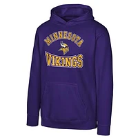 Youth Purple Minnesota Vikings Home Town Pullover Fleece Hoodie