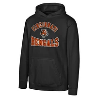 Youth Black Cincinnati Bengals Home Town Pullover Fleece Hoodie