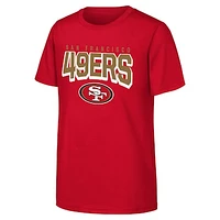 Youth Scarlet San Francisco 49ers On The Block T-Shirt