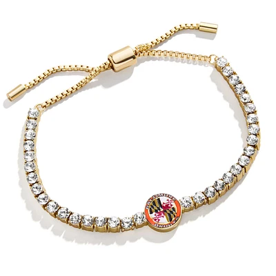 BaubleBar Baltimore Orioles Pull-Tie Tennis Bracelet