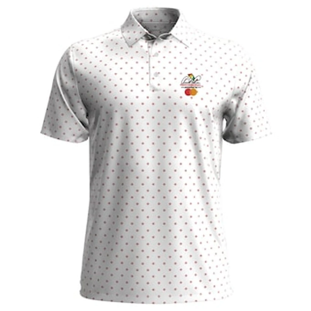 Men's Under Armour  White Arnold Palmer Invitational Playoff Desert Geo Polo