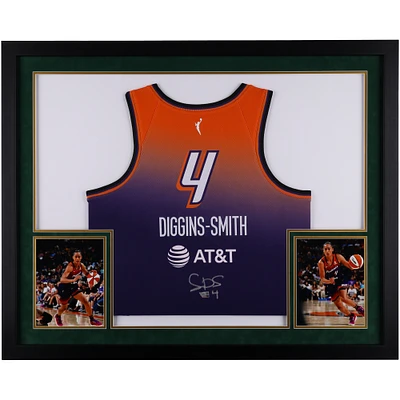 Skylar Diggins-Smith Phoenix Mercury Autographed SM Deluxe Framed Purple Nike Explorer Edition Jersey