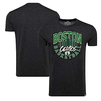 Unisex Sportiqe Heather Black Boston Celtics Comfy Super Soft Tri-Blend T-Shirt