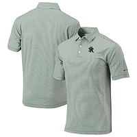 Men's Columbia  Green Eugene Emeralds Omni-Wick Club Invite Polo