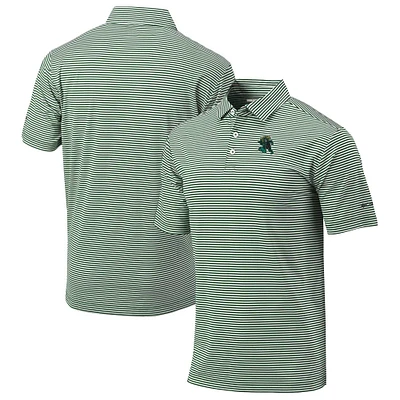 Men's Columbia  Green Eugene Emeralds Omni-Wick Club Invite Polo
