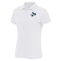 Women's Antigua  White McNeese State Cowboys Legacy Pique Polo