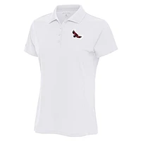 Women's Antigua  White Saint Joseph's Hawks Legacy Pique Polo