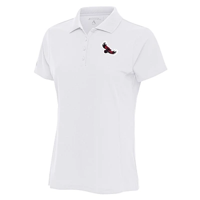 Women's Antigua  White Saint Joseph's Hawks Legacy Pique Polo