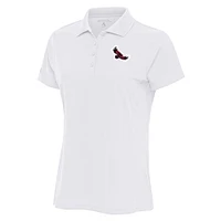 Women's Antigua  White Saint Joseph's Hawks Legacy Pique Polo