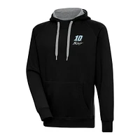 Men's Antigua Black Noah Gragson Victory Pullover Hoodie