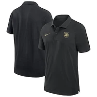 Men's Nike Black Army Black Knights Performance Polo